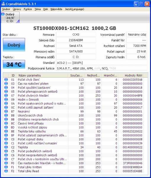 CrystalDiskInfo