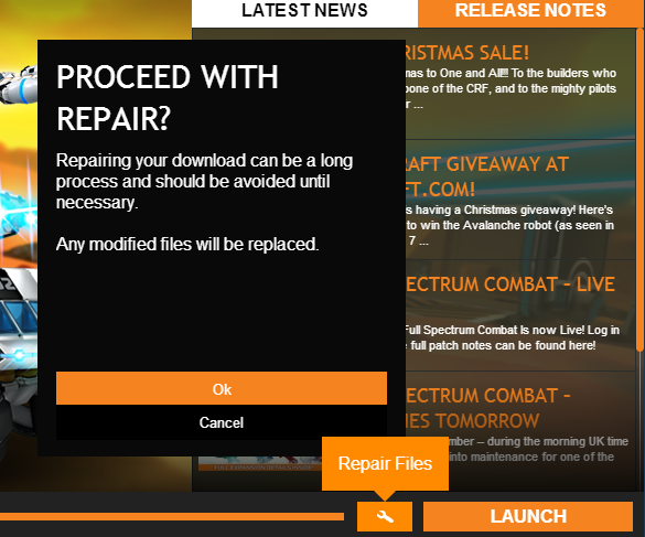 robocraft update repair